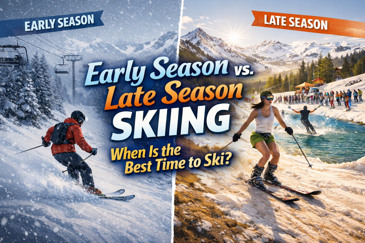 Early Season vs. Late Season Skiing: When Is the Best Time to Ski ...